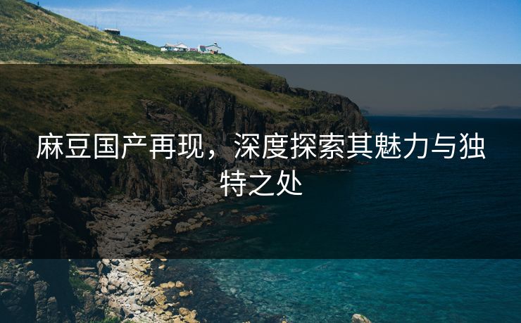 麻豆国产再现，深度探索其魅力与独特之处
